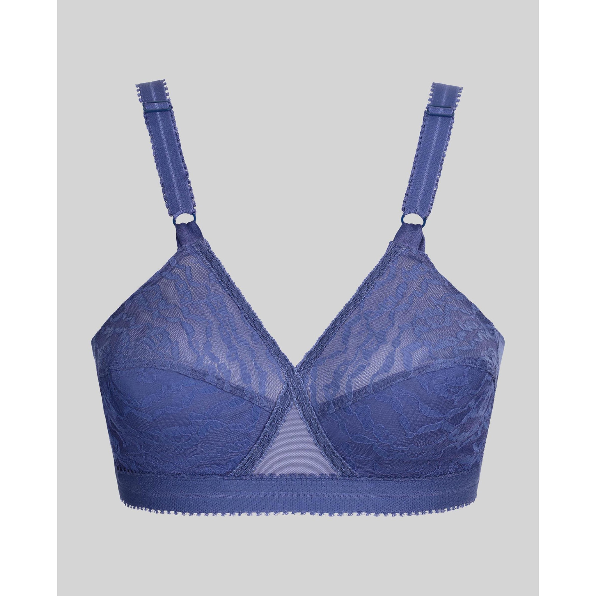 Sujetador sin aros de capacidad con encaje