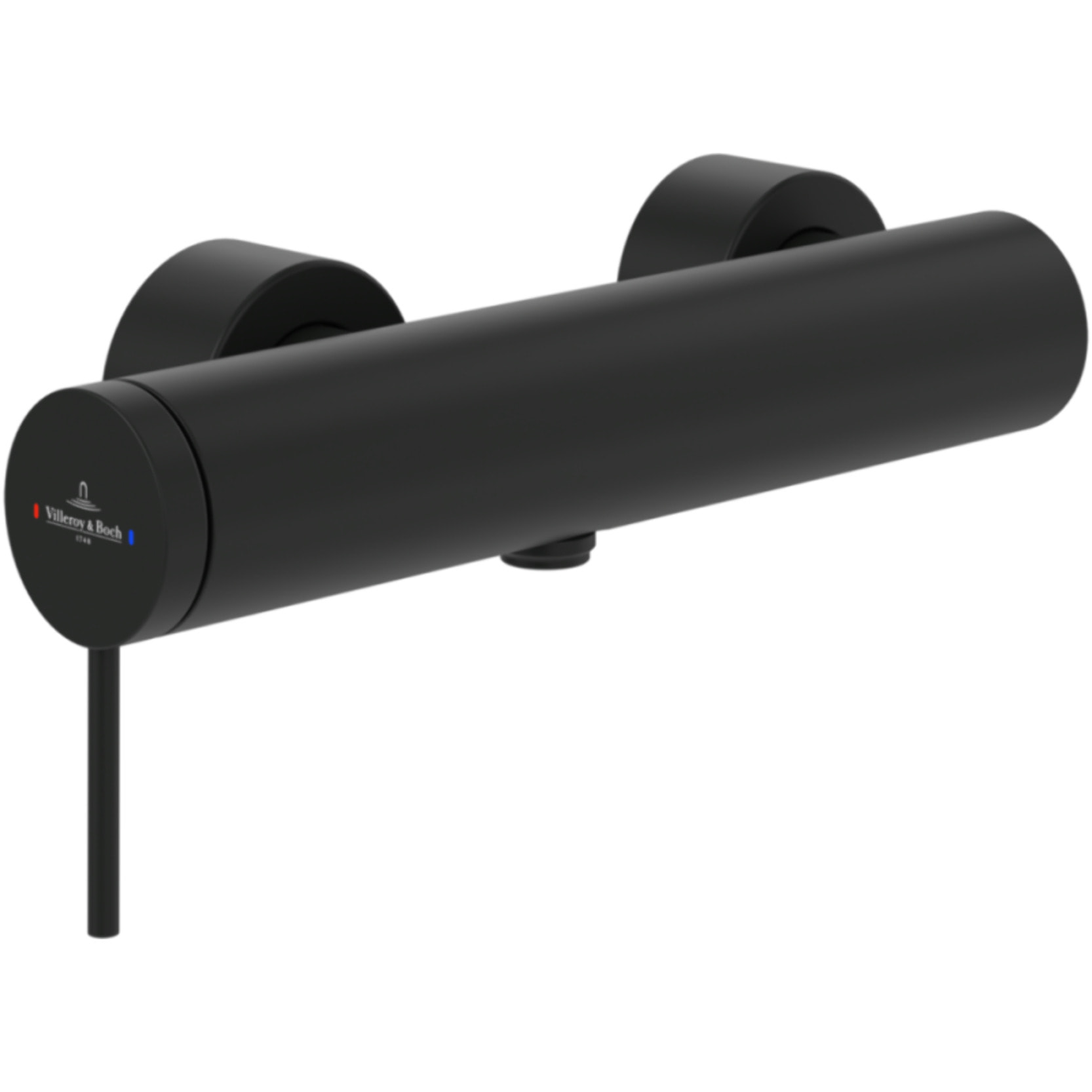 Mitigeur mécanique douche Loop & Friends Noir mat