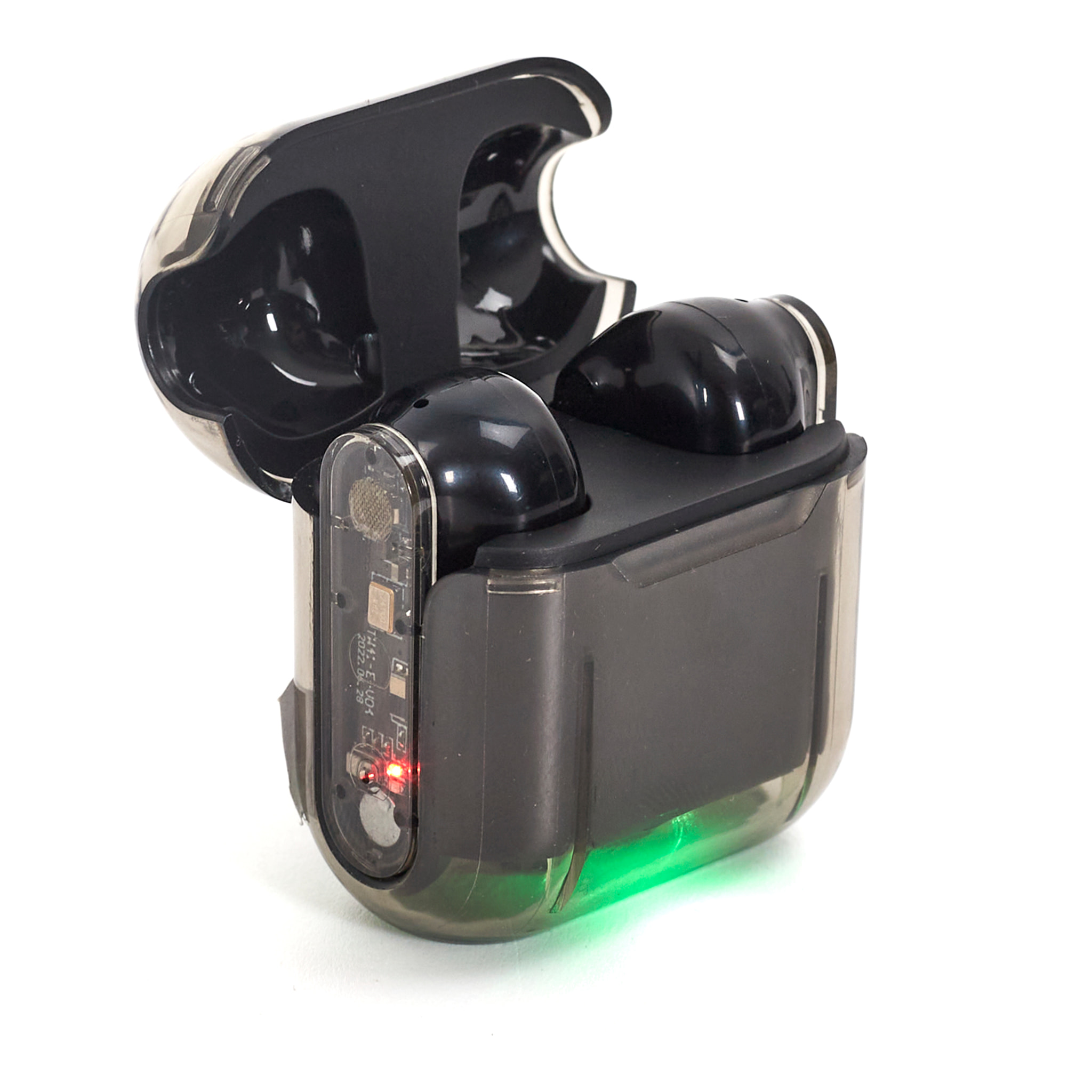 Ecouteurs Sans Fil Transparent Led