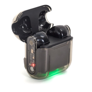 Ecouteurs Sans Fil Transparent Led