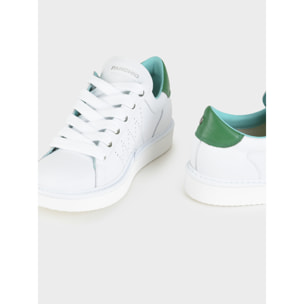 ZAPATO CON CORDONES HOMBRE P01 DE PIEL BLANCO BOTELLA