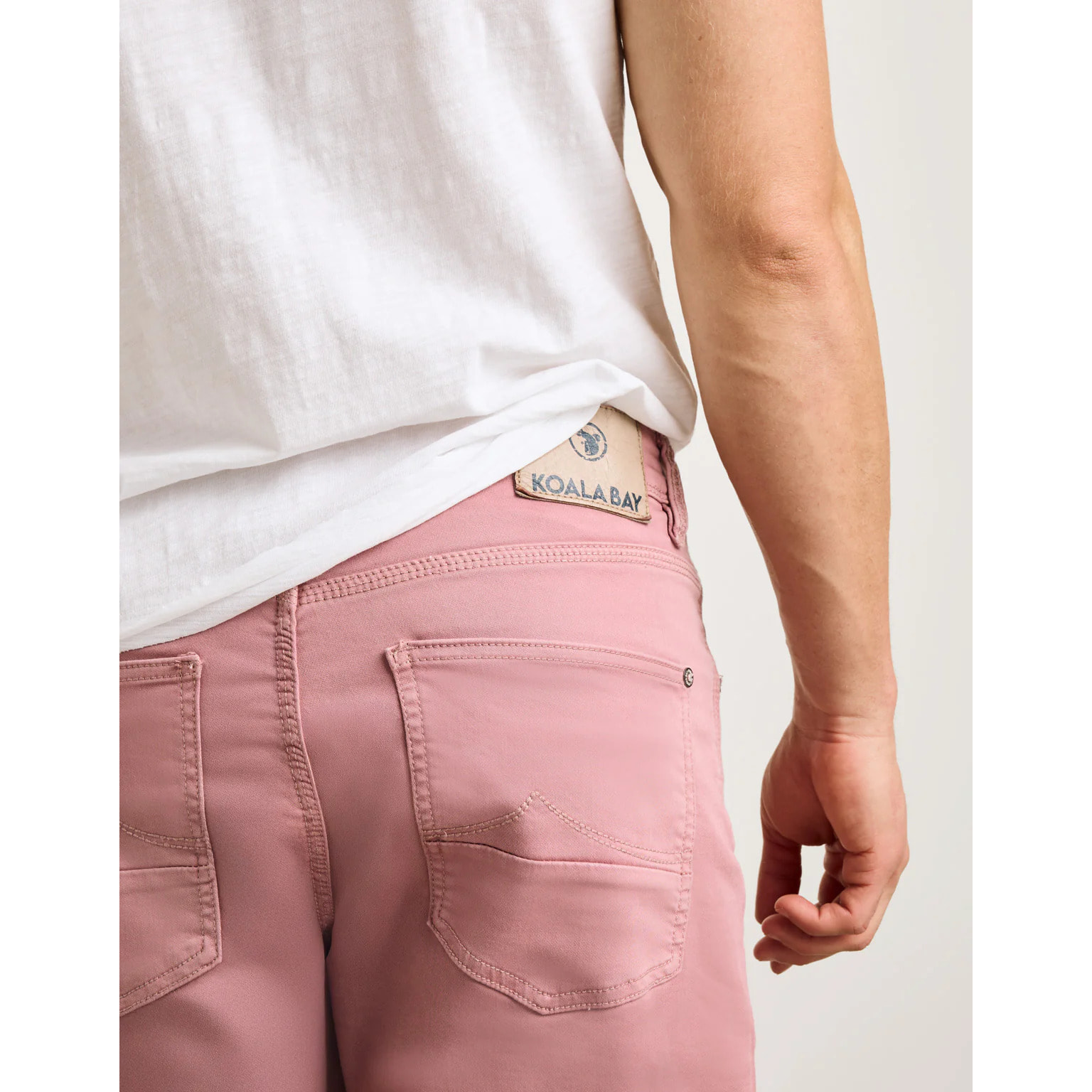 Bermuda Denim Rosa Ceniza - Palm Beach