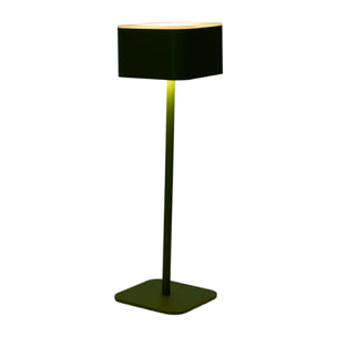 Lampe - HOME DECO FACTORY - Tactile - Rechargeable - Verte