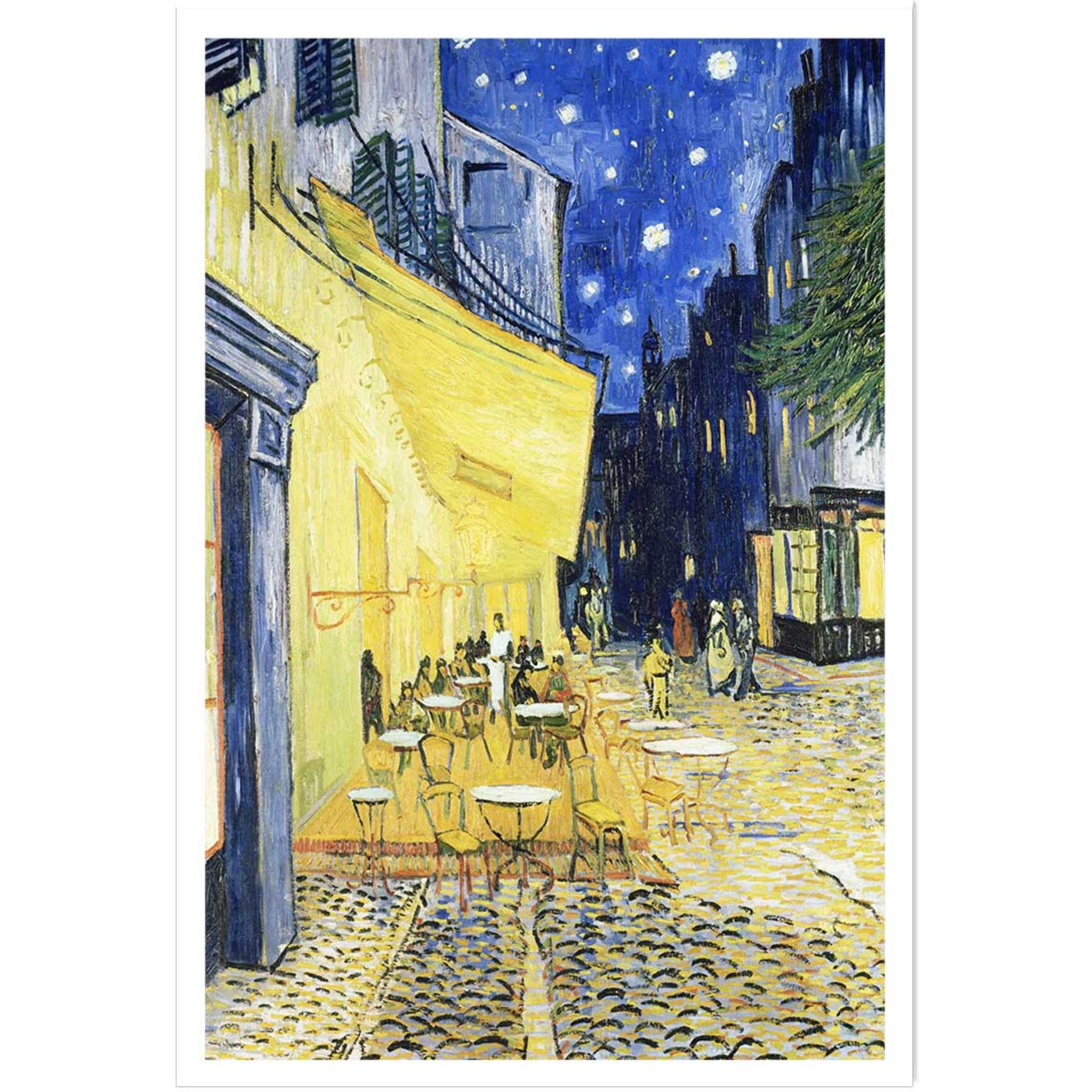 Affiche Le Café Arles par Vincent van Gogh Affiche seule