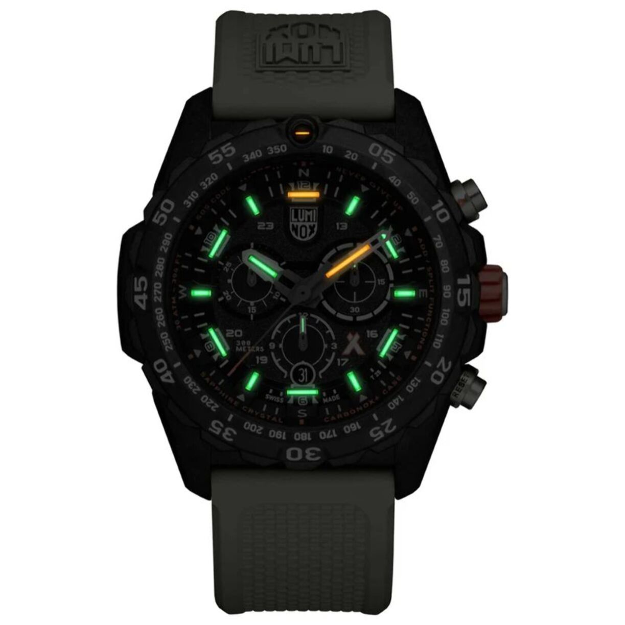 Reloj Luminox XB.CG49 Hombre Analogico Cuarzo con Correa de Resina