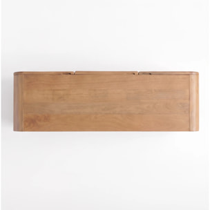Buffet en bois de manguier et cannage - Ezio