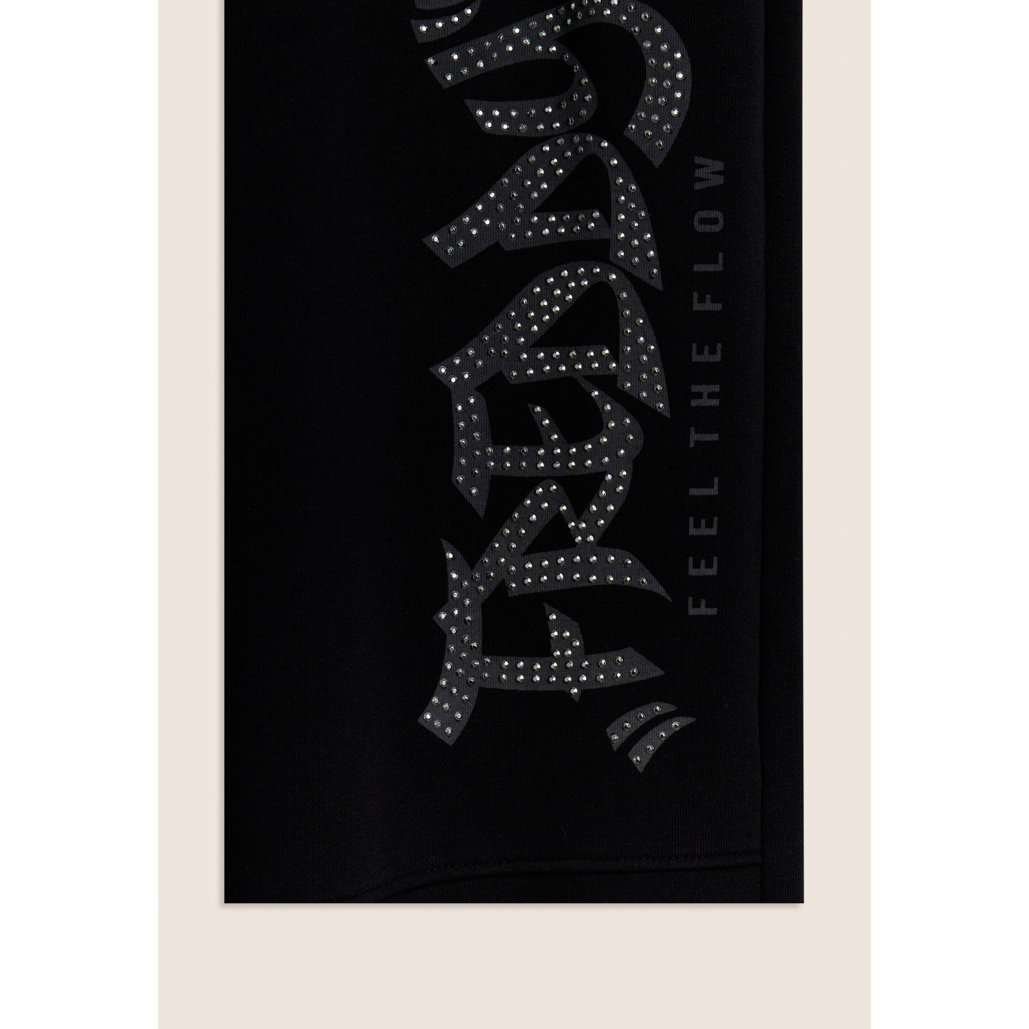 Pantaloni Sportivi Oversize con grafica FREDDY e borchie