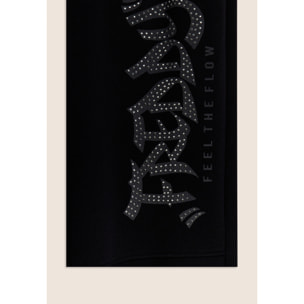 Pantaloni Sportivi Oversize con grafica FREDDY e borchie