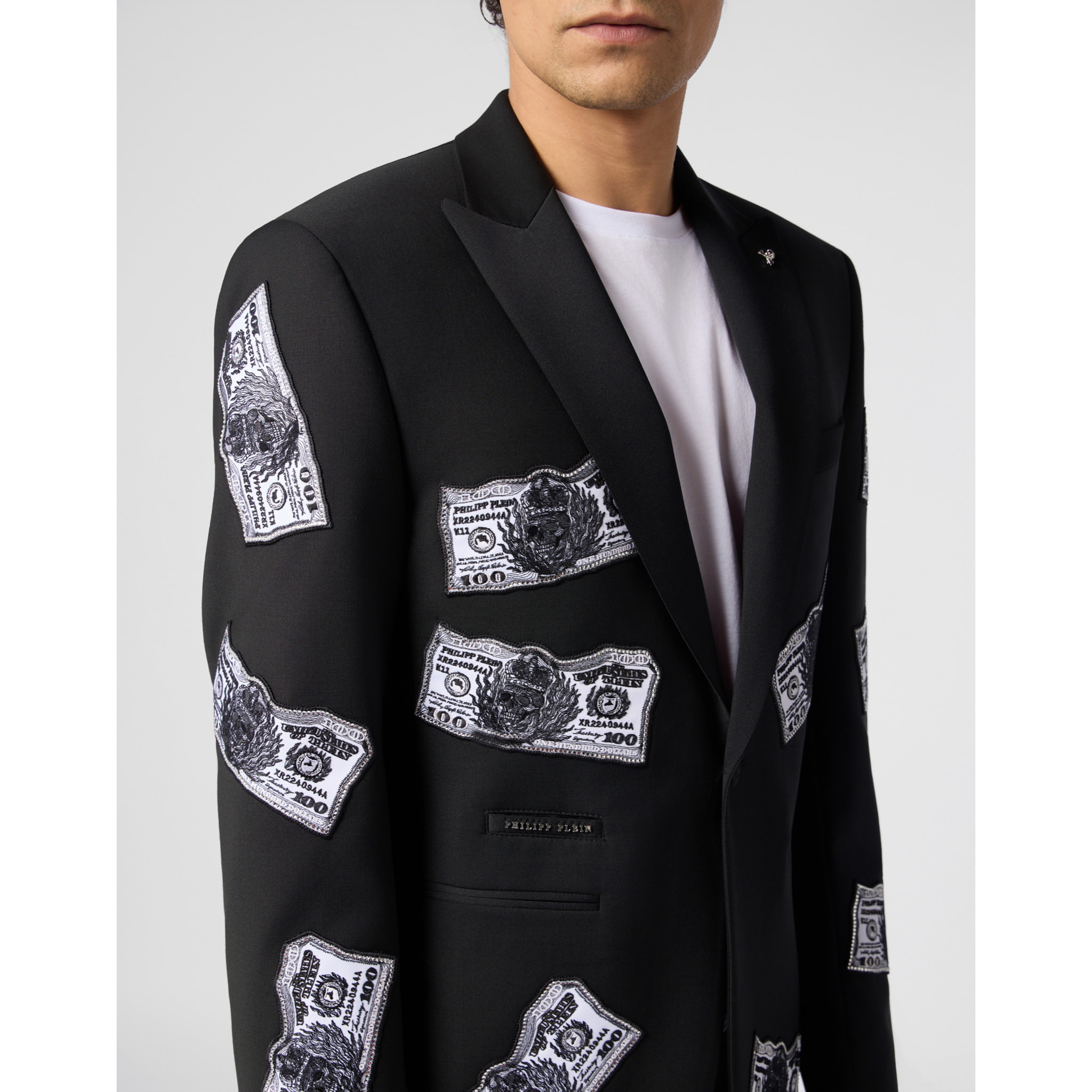 PHILIPP PLEIN Blazer Plein Dollars Strass