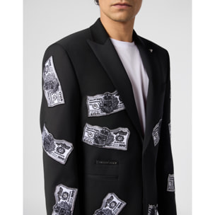 PHILIPP PLEIN Blazer Plein Dollars Strass