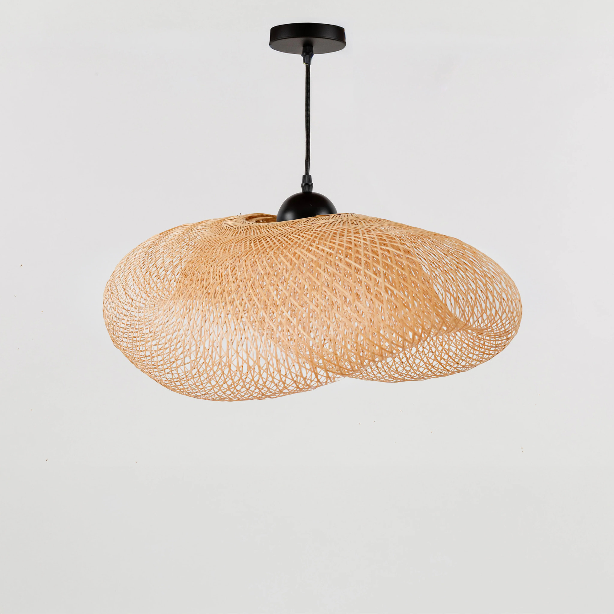 Suspension en bambou naturel D60 cm - Anya