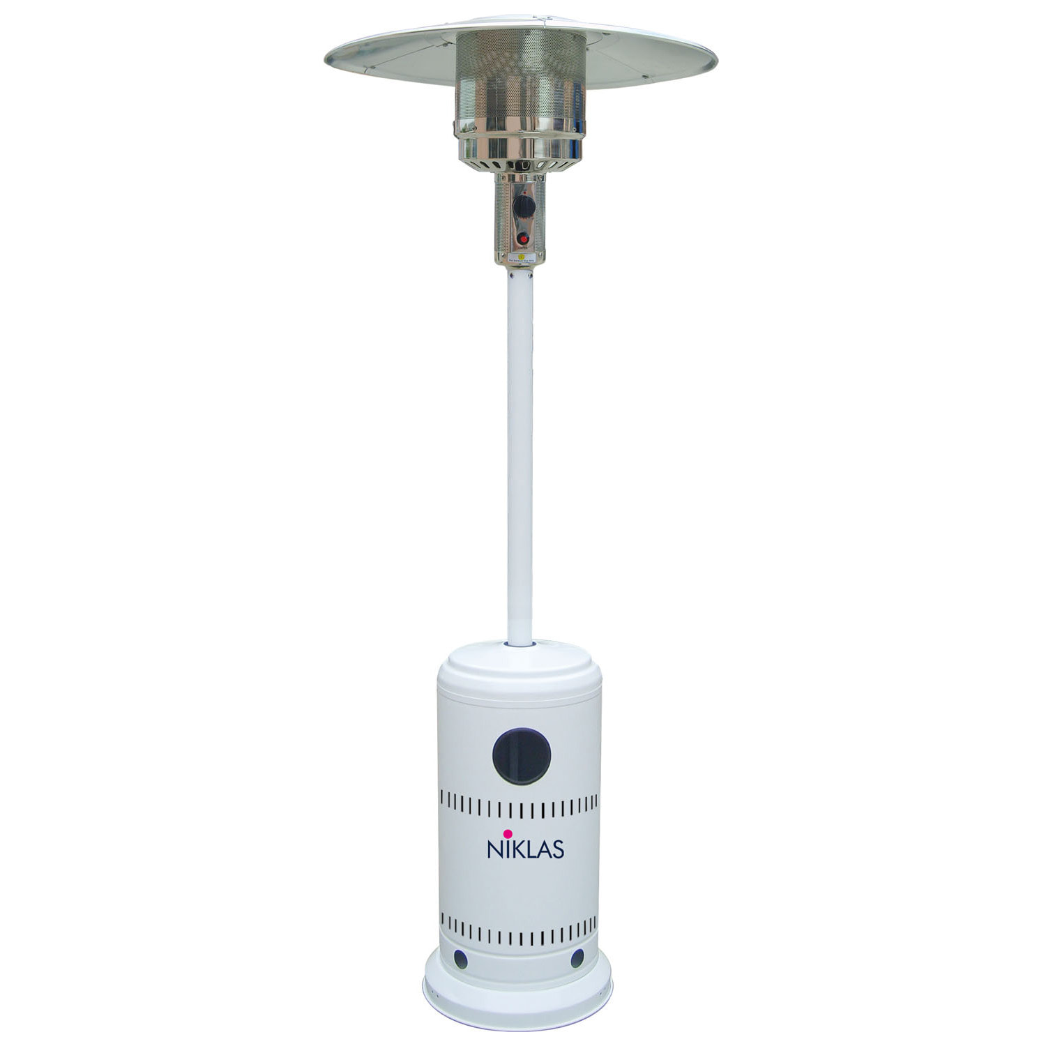 Termopatio Niklas Bianco - Stufa A Gas Da Esterno 13 Kw
