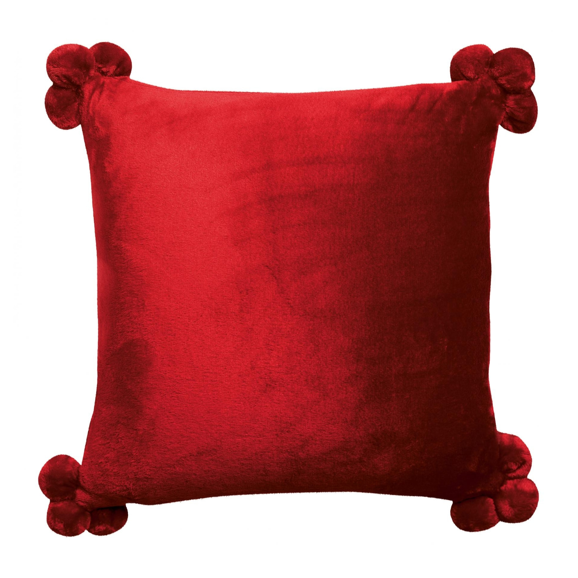 Coussin Tender pompons