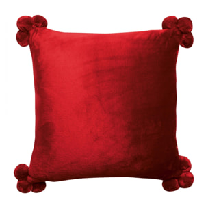 Coussin Tender pompons