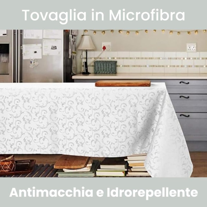 Tovaglia Antimacchia , Impermeabile, Decoro Elegante.