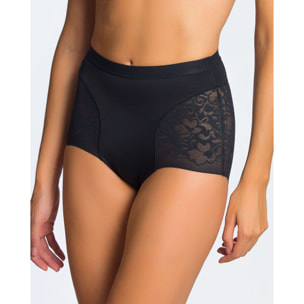 Faja braga maxi de microfibra con panel frontal reforzado, ajuste perfecto y máxima comodidad