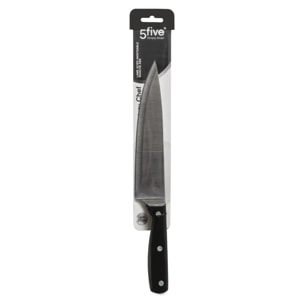 Couteau de chef inox "Essentiel Black" lame 20cm