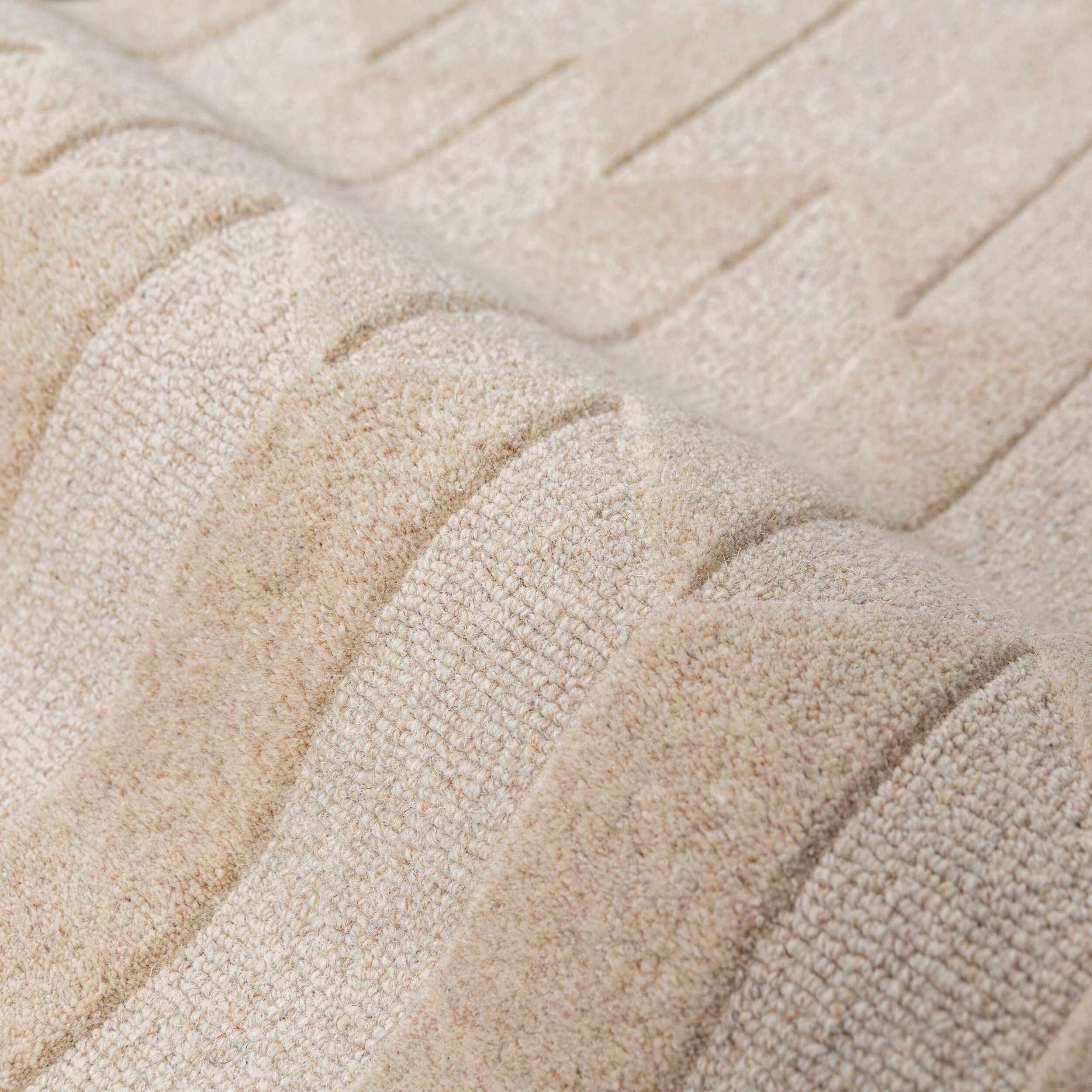 Tapis en laine à bordure APEX
