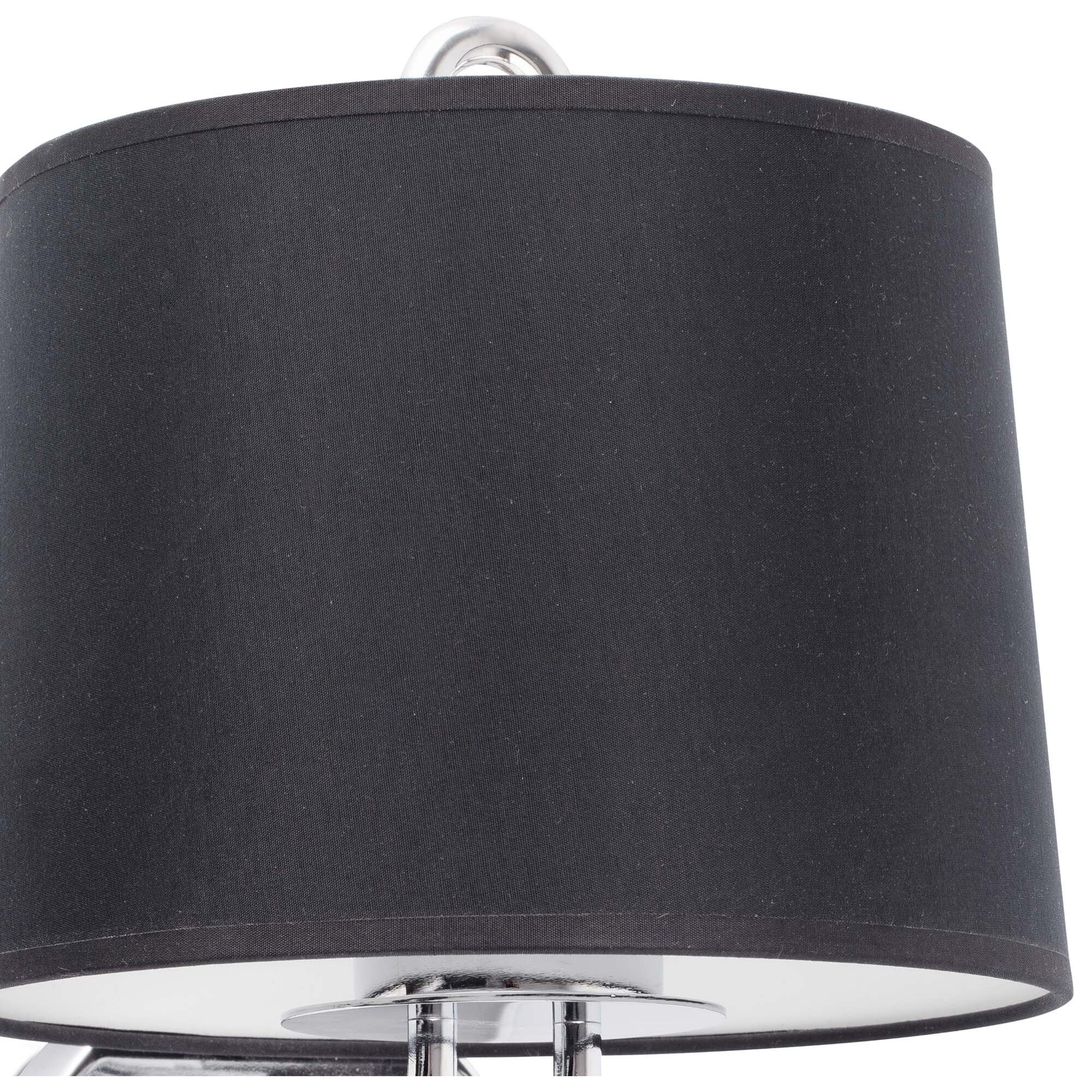 MONTREAL Aplique cromo/negra