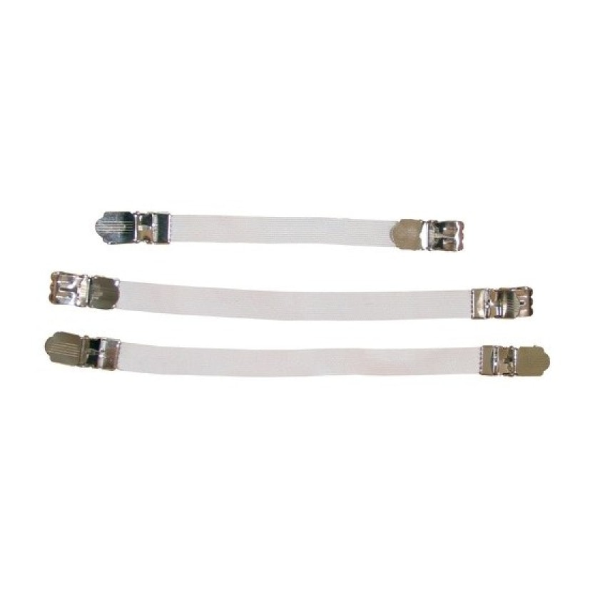 Lot de 3 tendeurs pour housse de repassage et angle de drap housse 8-18 cm MSV