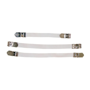 Lot de 3 tendeurs pour housse de repassage et angle de drap housse 8-18 cm MSV
