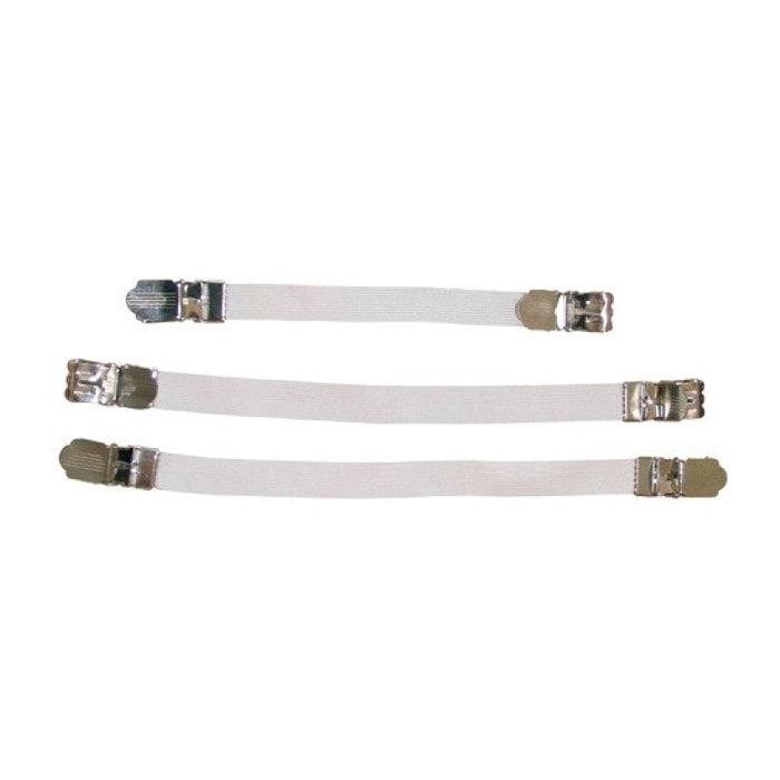 Lot de 3 tendeurs pour housse de repassage et angle de drap housse 8-18 cm MSV