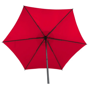 Parasol droit rond Soya Grenade