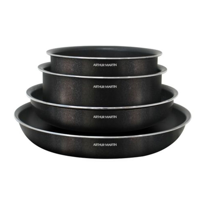 Batterie amovible 5 pièces Noire brillant