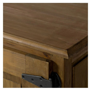 Buffet en bois recyclé 2 portes - Ottawa