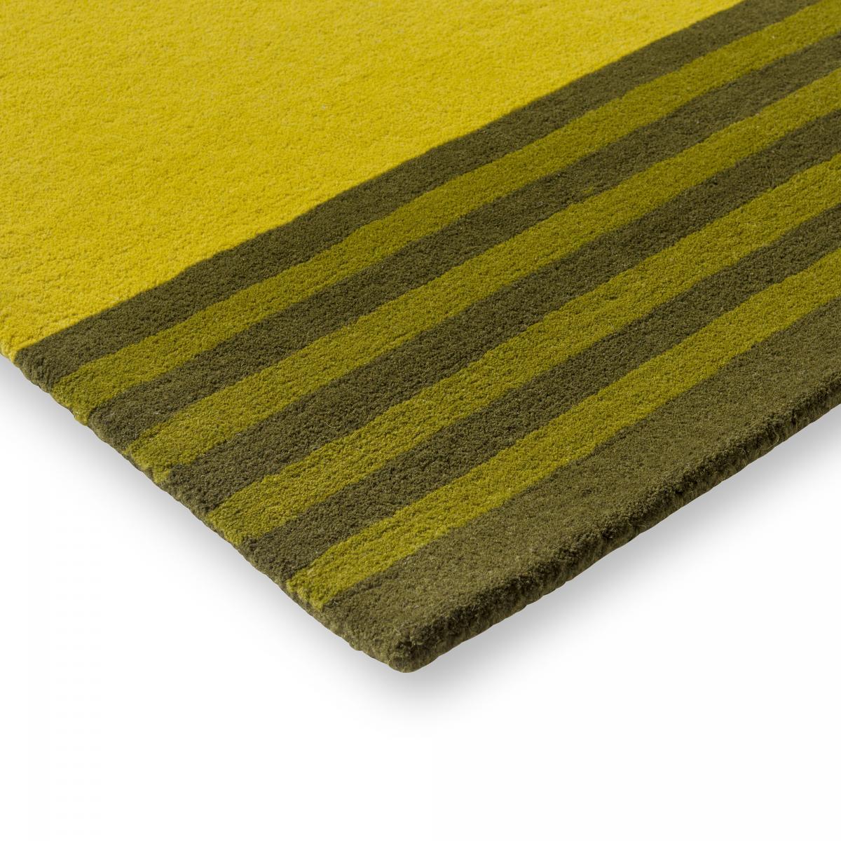 Tapis salon et chambre fait main en laine motif floral WAZA