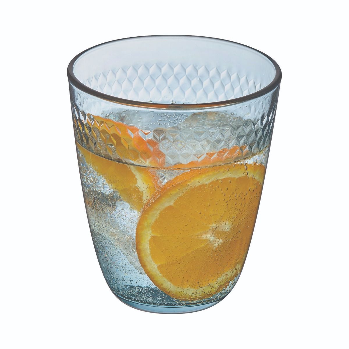 6 Verres bleus 31 cl Pampille Color