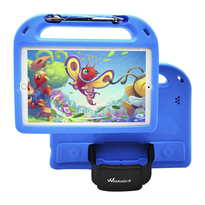 DAM Tablet Infantil K13 3G WiFi. SO Android 7.0. Pantalla 10'' 1280x800px. MTK6592 Octa Core 1.7GHz, 2GB RAM + 32GB. Doble cámara. 27x3x22,5 Cm. Color: Azul