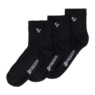 Pack 3 Calzini alla Caviglia Donna in Misto Cotone