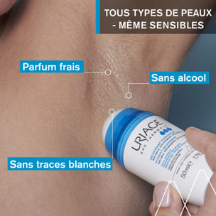 Déodorant Puissance 3 - Anti-Odeurs, Anti-Transpirant, Efficacité 24h 50 ml