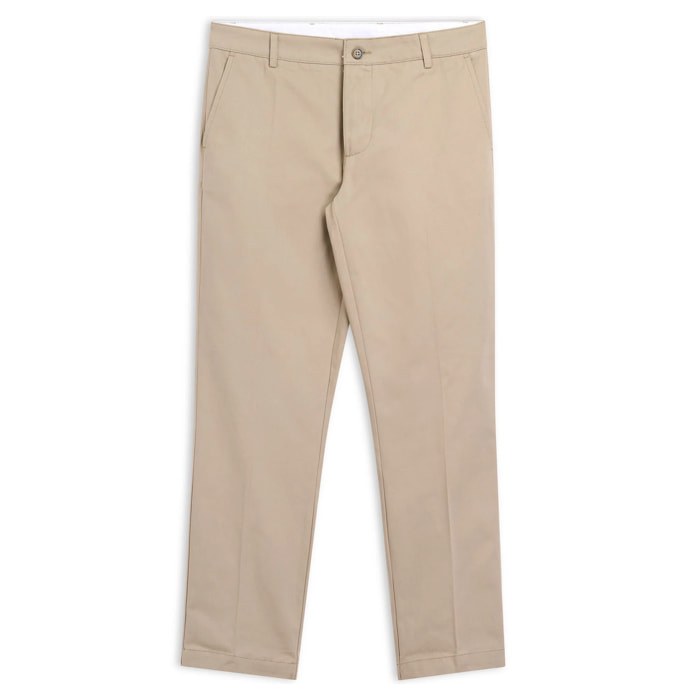 Kappa - Pantalones Hombre Marrón - Wingi Peached Gabardine