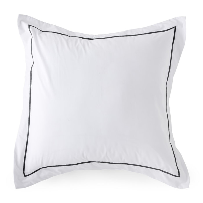 Funda de almohada ito blanco/negro