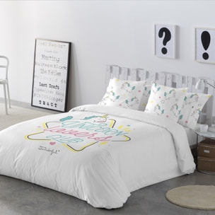 Funda nórdica Mr. Wonderful Unicorn Lovers - 1005 algodón -