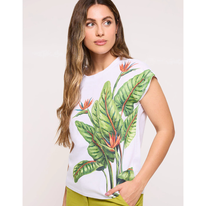 Camiseta Manga Corta Blanco - Adirio