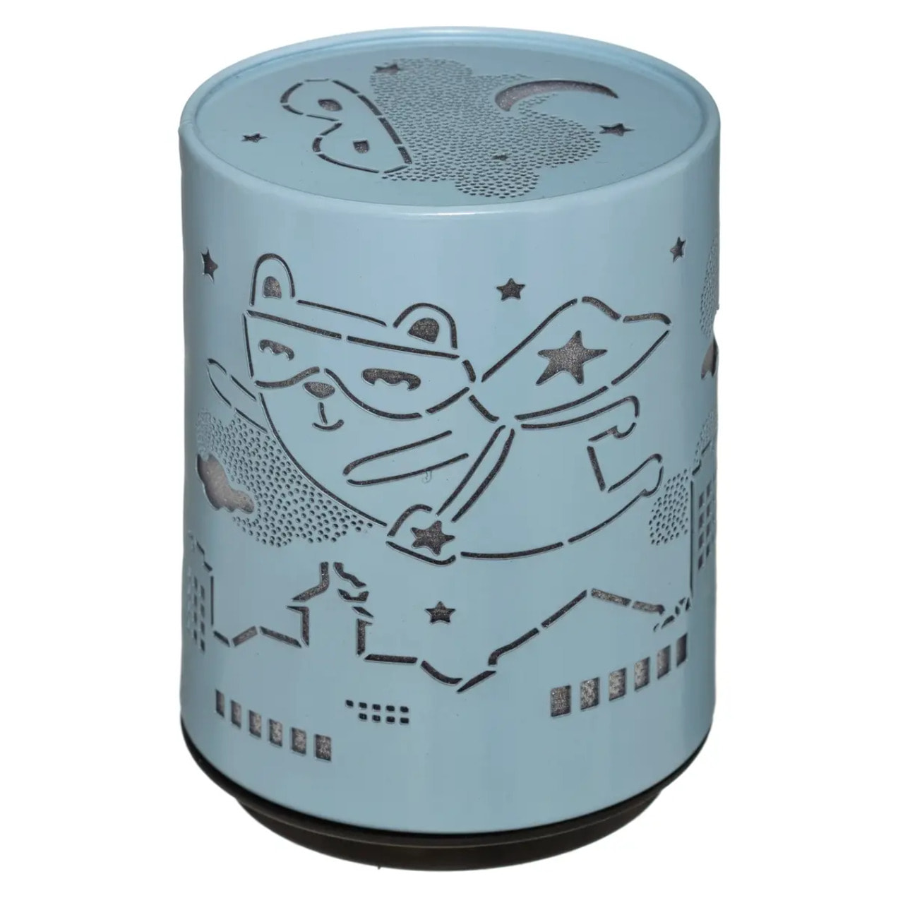 Veilleuse à pile push trendy H.13cm métal