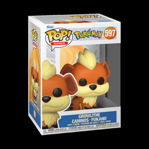 Pokemon Funko POP Games Vinile Figura Growlithe 9 cm