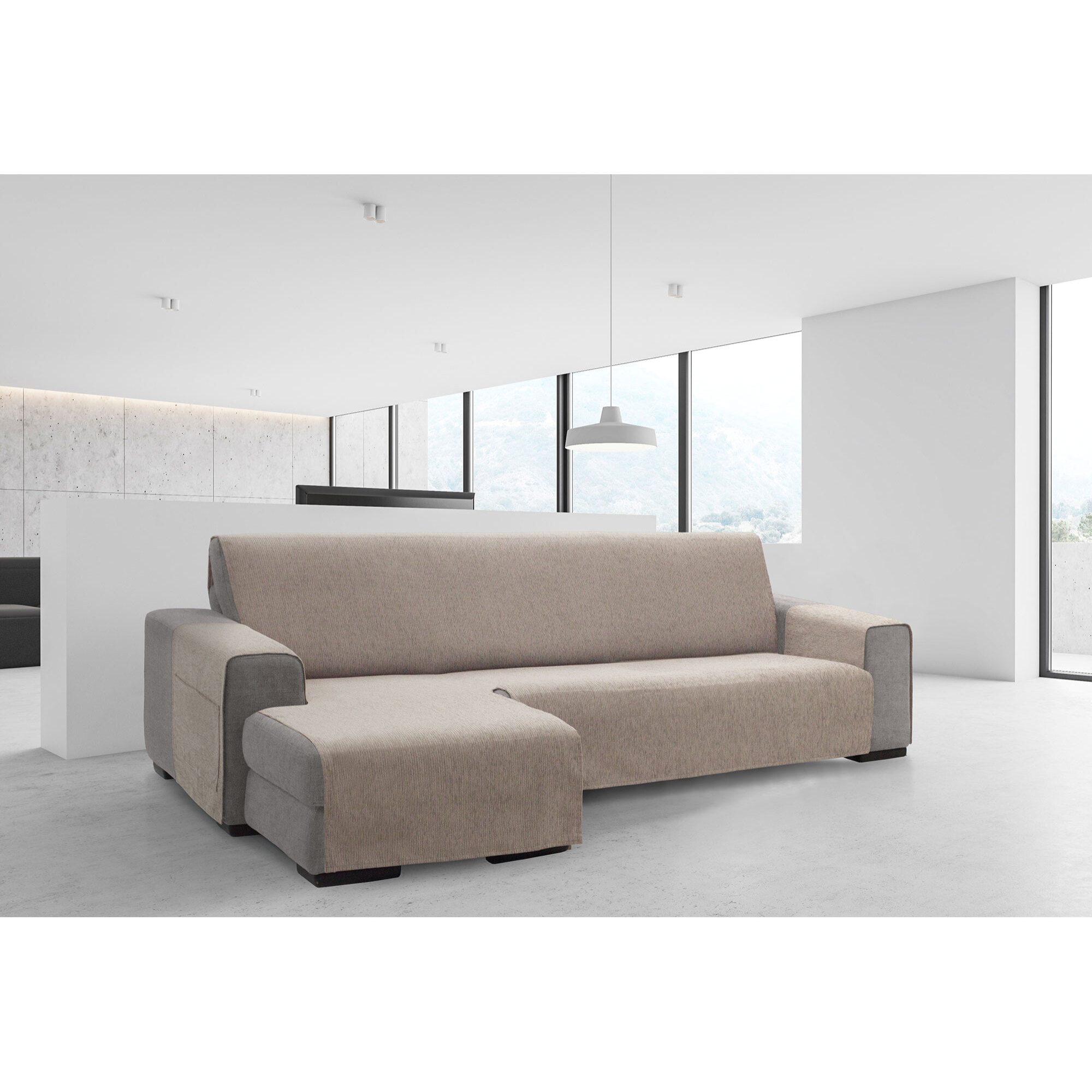 Cubre Sofá Chaise Longue Izquierda modelo PRISCILA