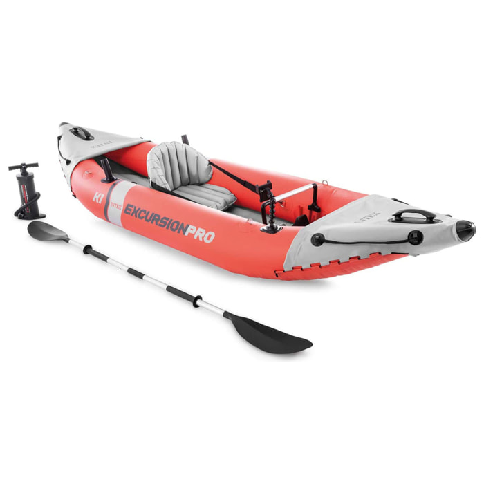 Intex Canoa Gonfiabile Excursion Pro K1, 1 posto, 305x91x46 cm