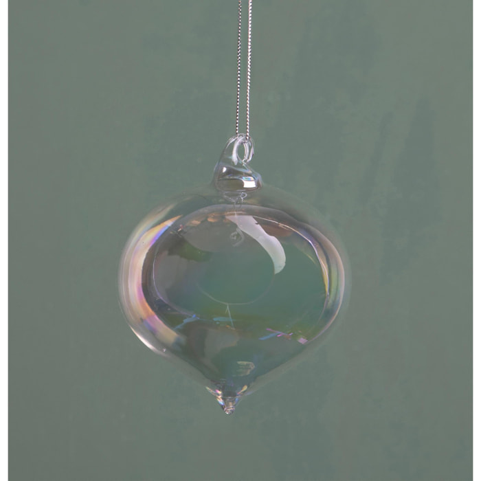 Cipolla Effetto Bolla Sapone - Pezzi 4 - Colore Trasparente - 8x9Hx8cm - Bianchi Dino