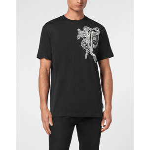PHILIPP PLEIN T-Shirt Round Neck DRAGON