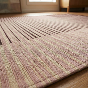 Tappeto arredo Neon vino CON FONDO ANTISCIVOLO