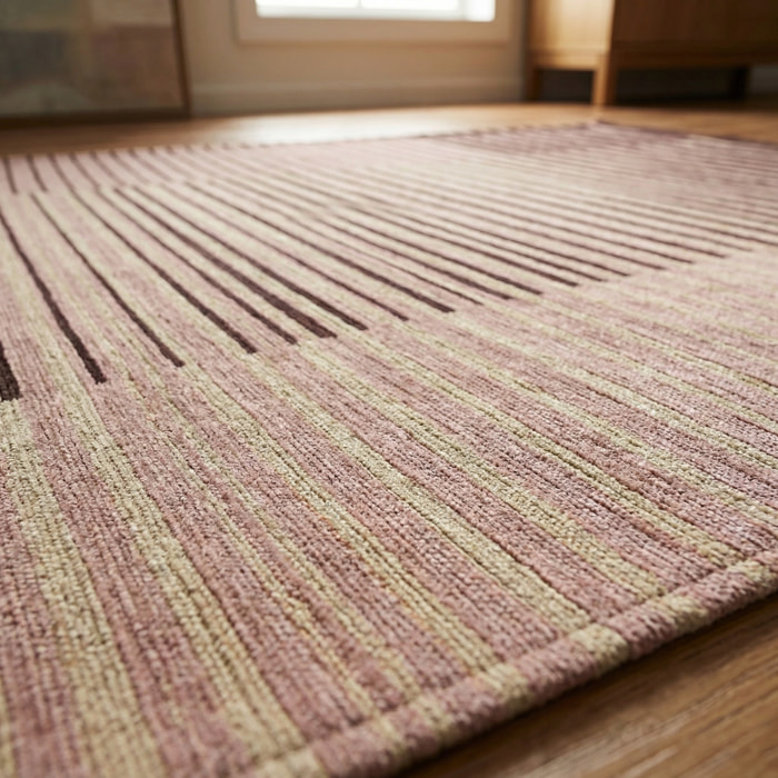 Tappeto arredo Neon vino CON FONDO ANTISCIVOLO