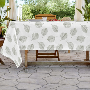 Mantel de Tela Estampado Antimanchas – Biloba Stone