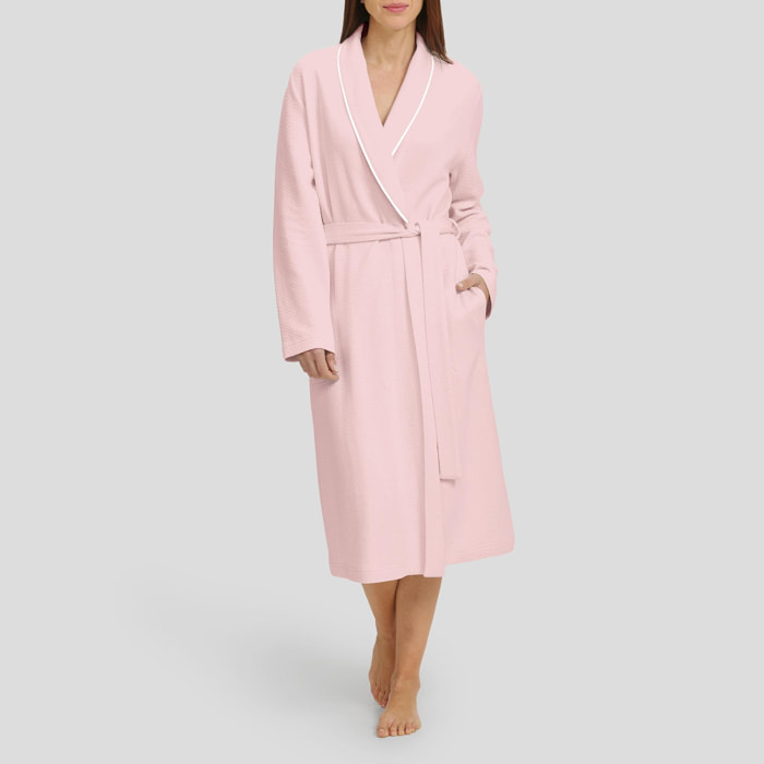 Bata larga rosa