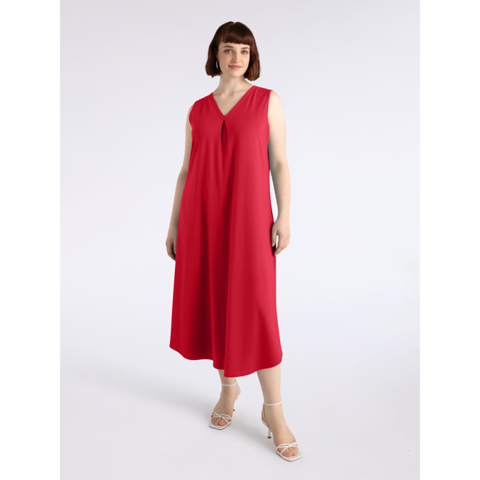 Fiorella Rubino - Vestido en tejido de punto - Rojo