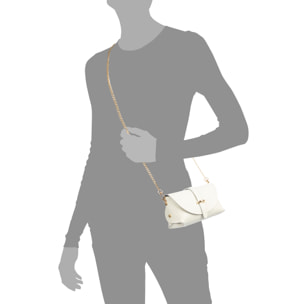 Aurora Bolso bandolera Mujer. Piel auténtica Ruga